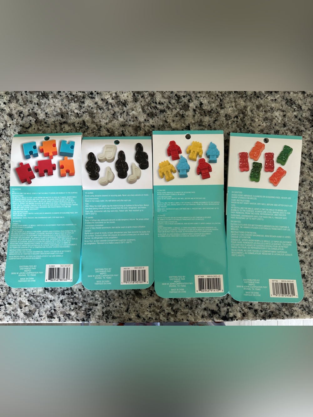 New Turquoise Silicone Candy & Chocolate Molds - Picture 4 of 4